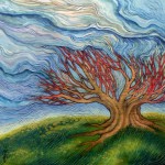 In To The Sky - Acrylic Ink 2018 In To The Sky - 2018